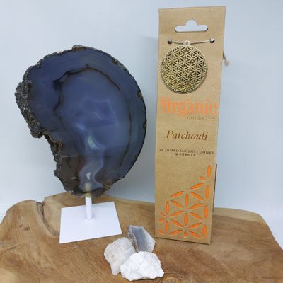 Organic goodness wierook kegels patchouli