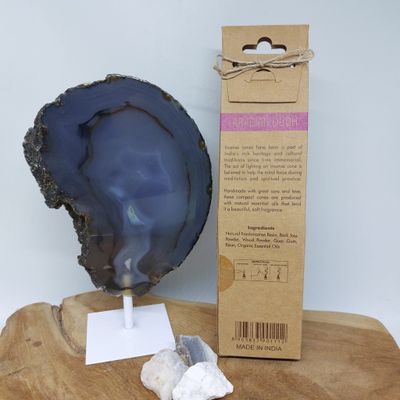 Organic goodness wierook kegels Arabian oudh met houder