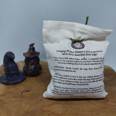 Organic geurzakje patchouli vanille