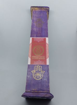 Paarse wierooktoren hand of fatima