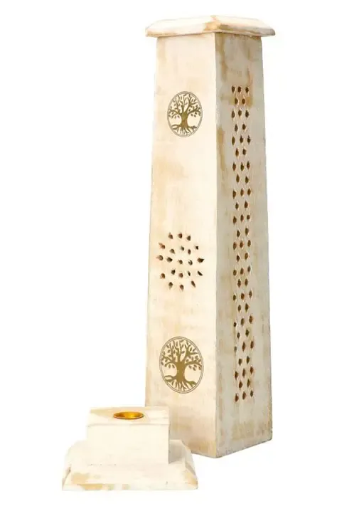 Witte wierooktoren tree of life