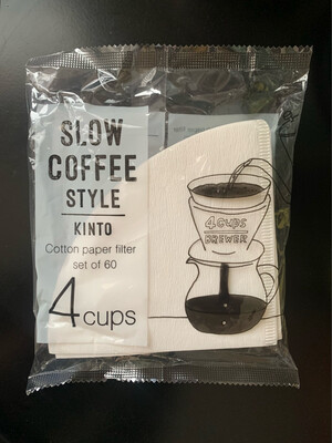 Slow Coffee Style Kinto Cotton Paper Filters