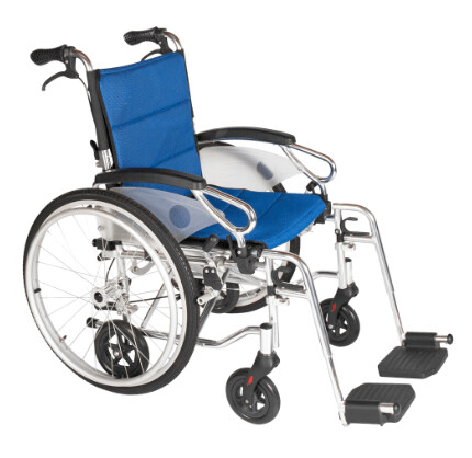 SILLA DE RUEDAS EN ALUMINIO DOBLE PROPÓSITO