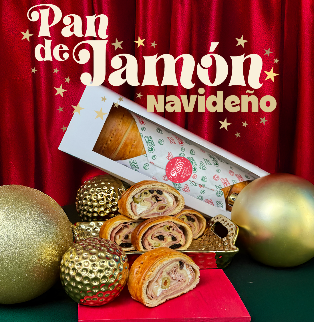 Pan de Jamón Navideño