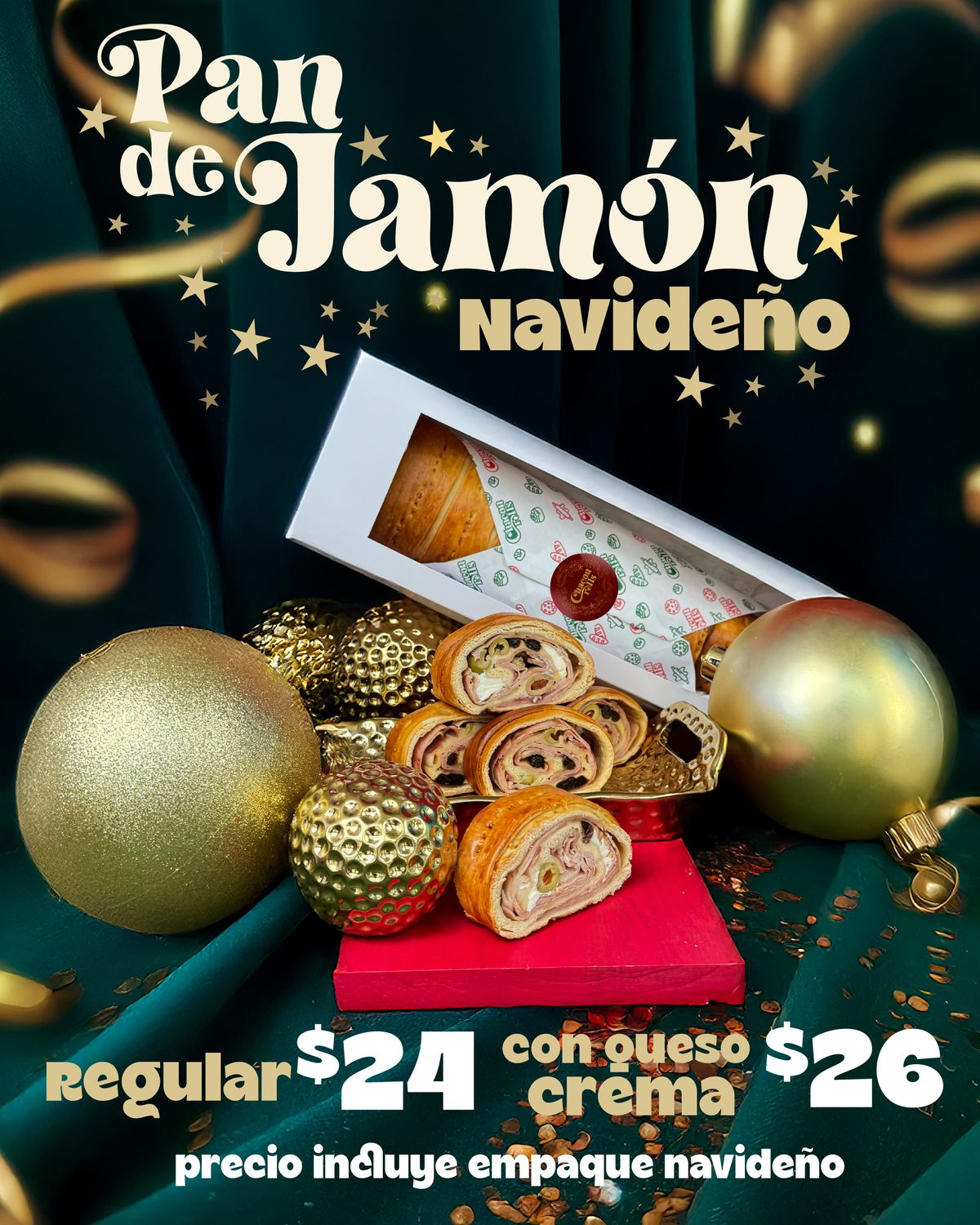 Pan de Jamón Navideño