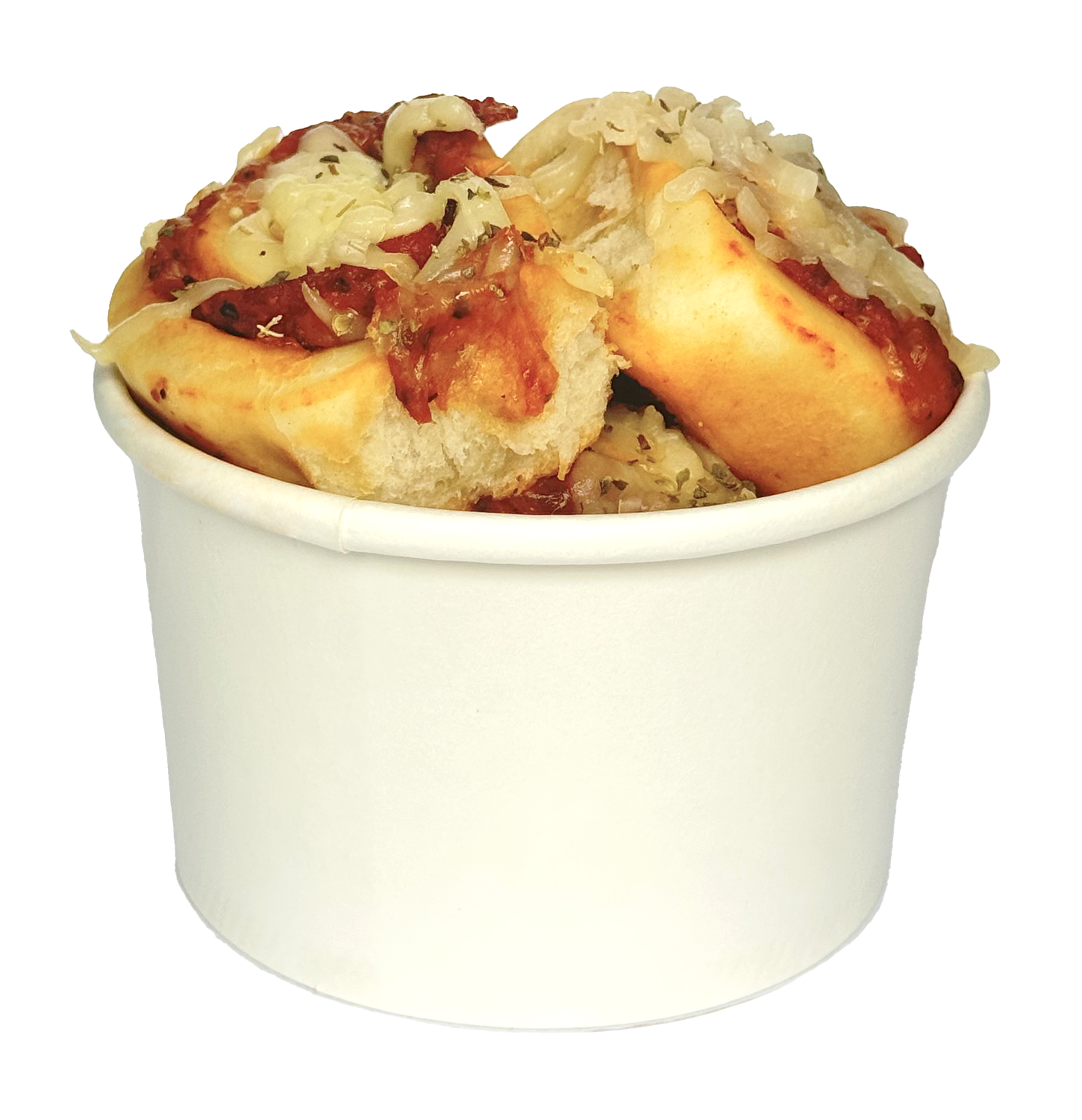 Vaso MiniRolls de Pizza
