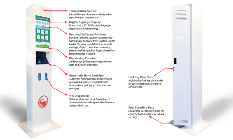 Safezone Wellness Station: Temperature Sensor