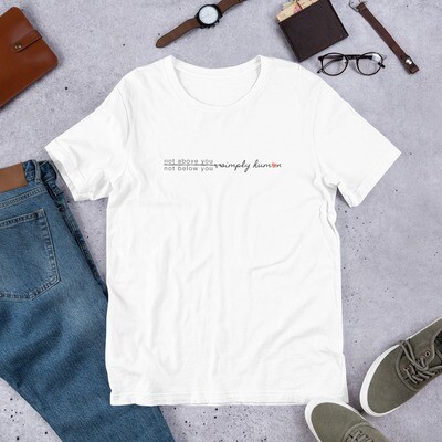 Simply Human (Short-Sleeve Unisex T-Shirt) | WHITE