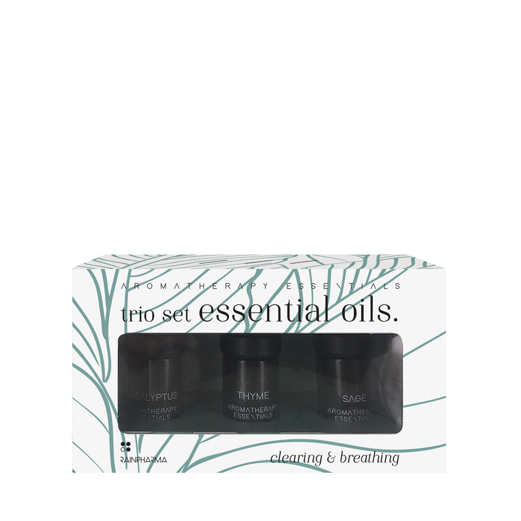 Trio Essential Oils - Clearing & Breathing