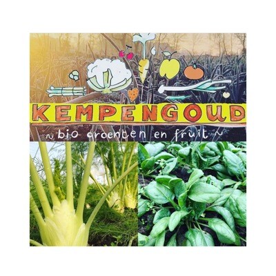 Optie : Biologische groentenpakket van Kempengoud