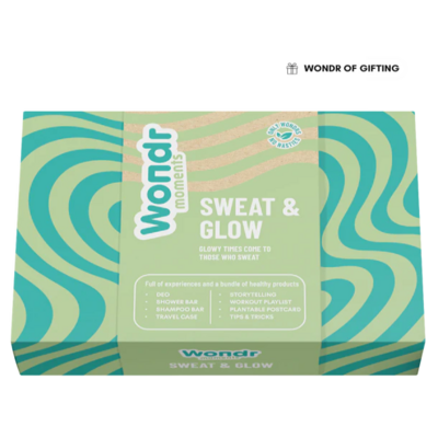 Sweat & Glow Giftbox - WONDR Moment
