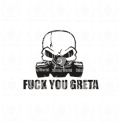 Fuck You Greta Skull