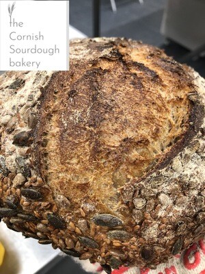 1kg Wholemeal Sourdough - seeded