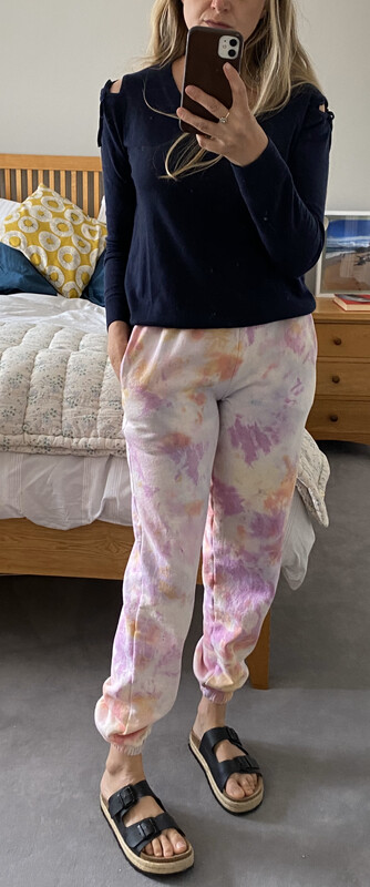 Pink Tie Dye Joggers Size 8-10