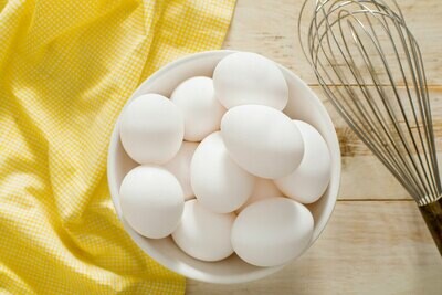 White Eggs Tray ( 6pc )