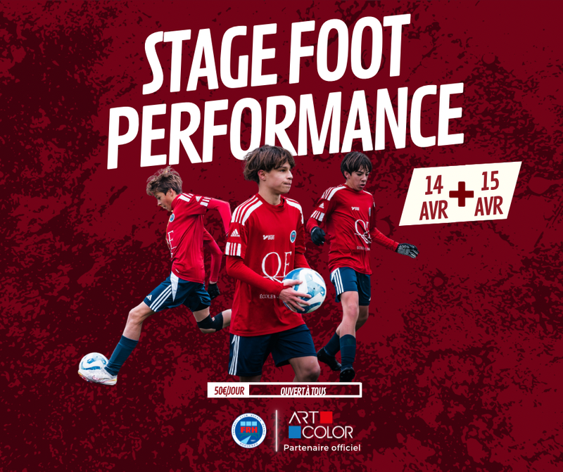 Stage Foot PERFORMANCE - 15 Avril
