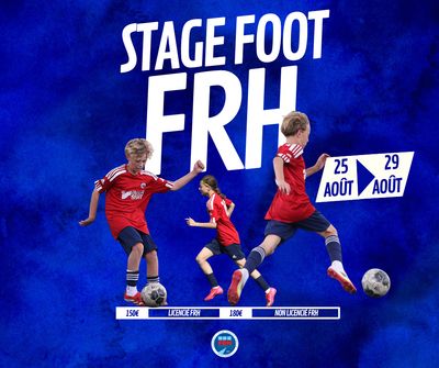 STAGES FOOT D'AOUT