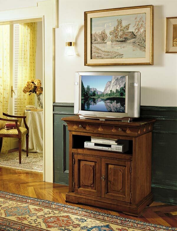 Porta TV con due porte  e cassetto