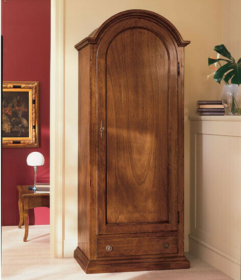 Armadietto con una porta, cassetto e ripiano interno