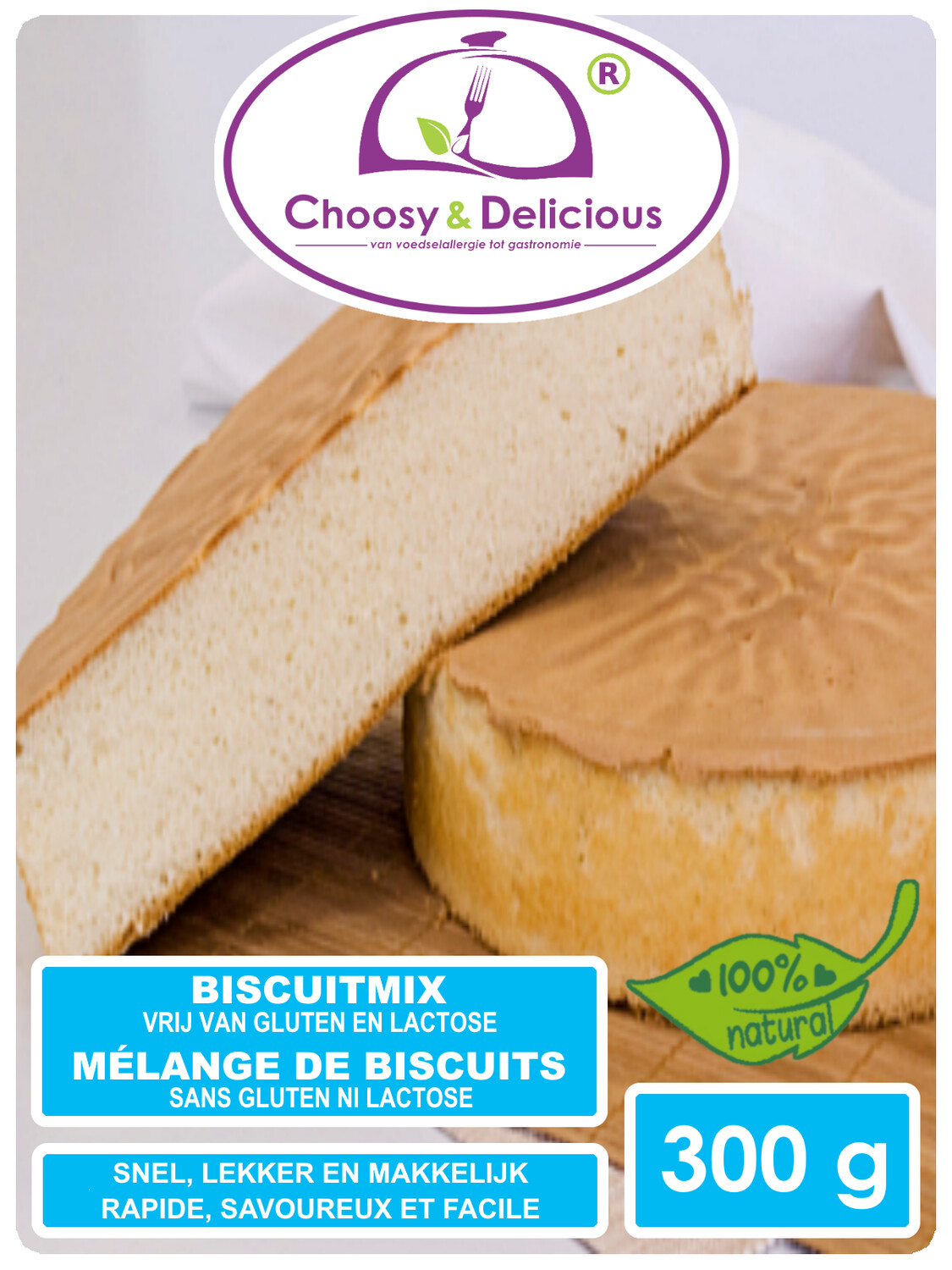 Choosy en Delicious Biscuitmix