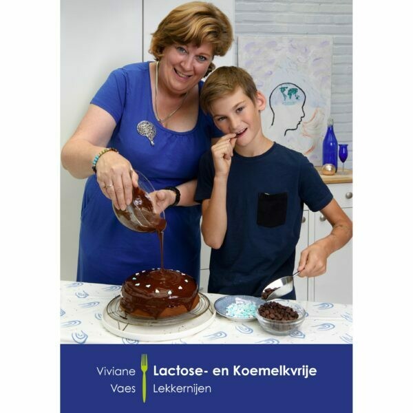 Boek Viviane vaes ( Choosy & Delicious) 'Lactose en koemelkvrij lekkernijen'