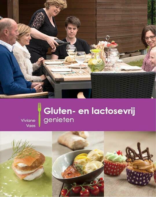 Boek Viviane Vaes ( choosy & delicious) 'Gluten - en lactosevrij genieten'