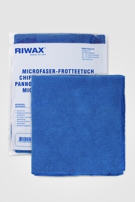 MICROVEZELDOEK RIWAX BLAUW 40X40 CM