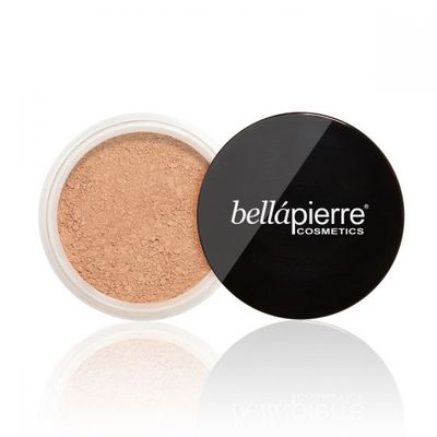 Minerale Foundation SPF 15: Color Mocha (bruin met roze/rode warme ondertoon)