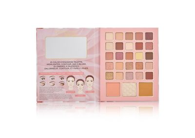 Satin rose eye and face book