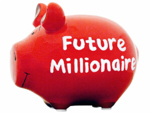 Sparschwein "Future Millionaire"