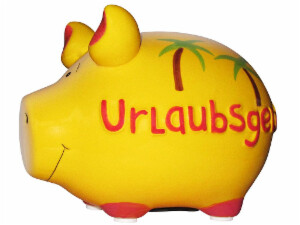 Sparschwein "Urlaubsgeld"
