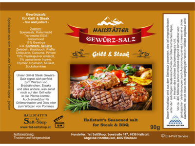 "Grill & Steak" Gewürzsalz