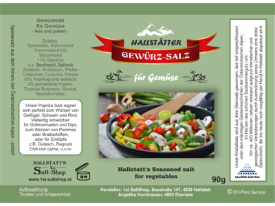 "Gemüse" Gewürzsalz