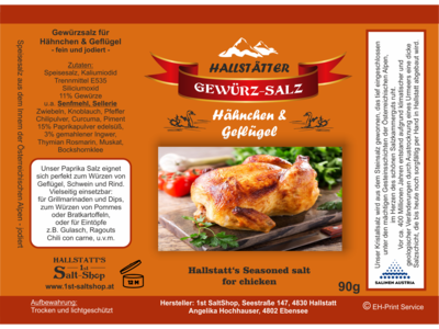 "Brathähnchen" Gewürzsalz