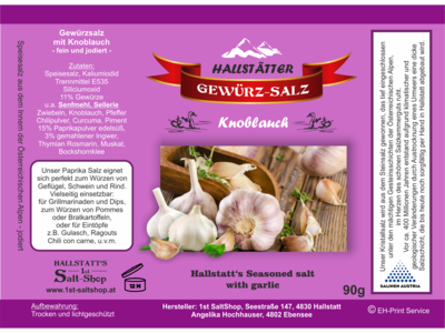 "Knoblauch" Gewürzsalz