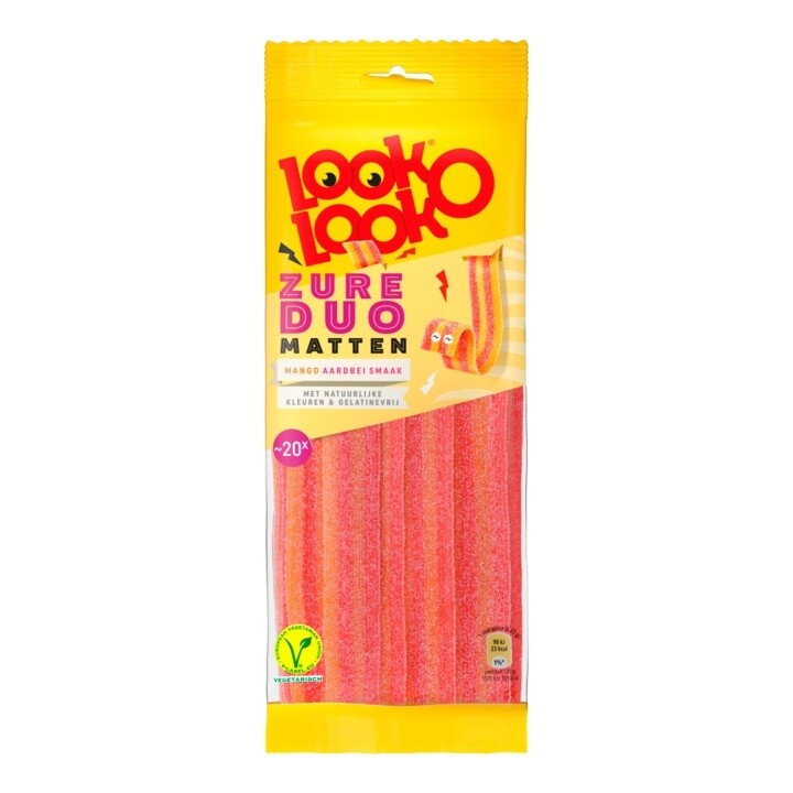 LOOK-O-LOOK ZURE AARDBEI STRIPS