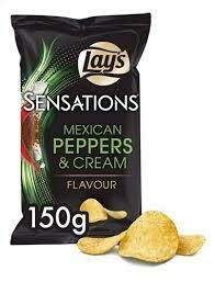 LAYS SENSATIONS (MEXICAN PEPPERS&amp;CREAM)