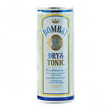 BOMBAY DRY GIN&amp;TONIC 25CL