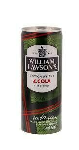 WILLIAM LAWSONS WHISKY COLA 25CL