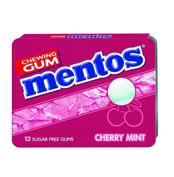 Mentos Kauwgom Cherry Mint