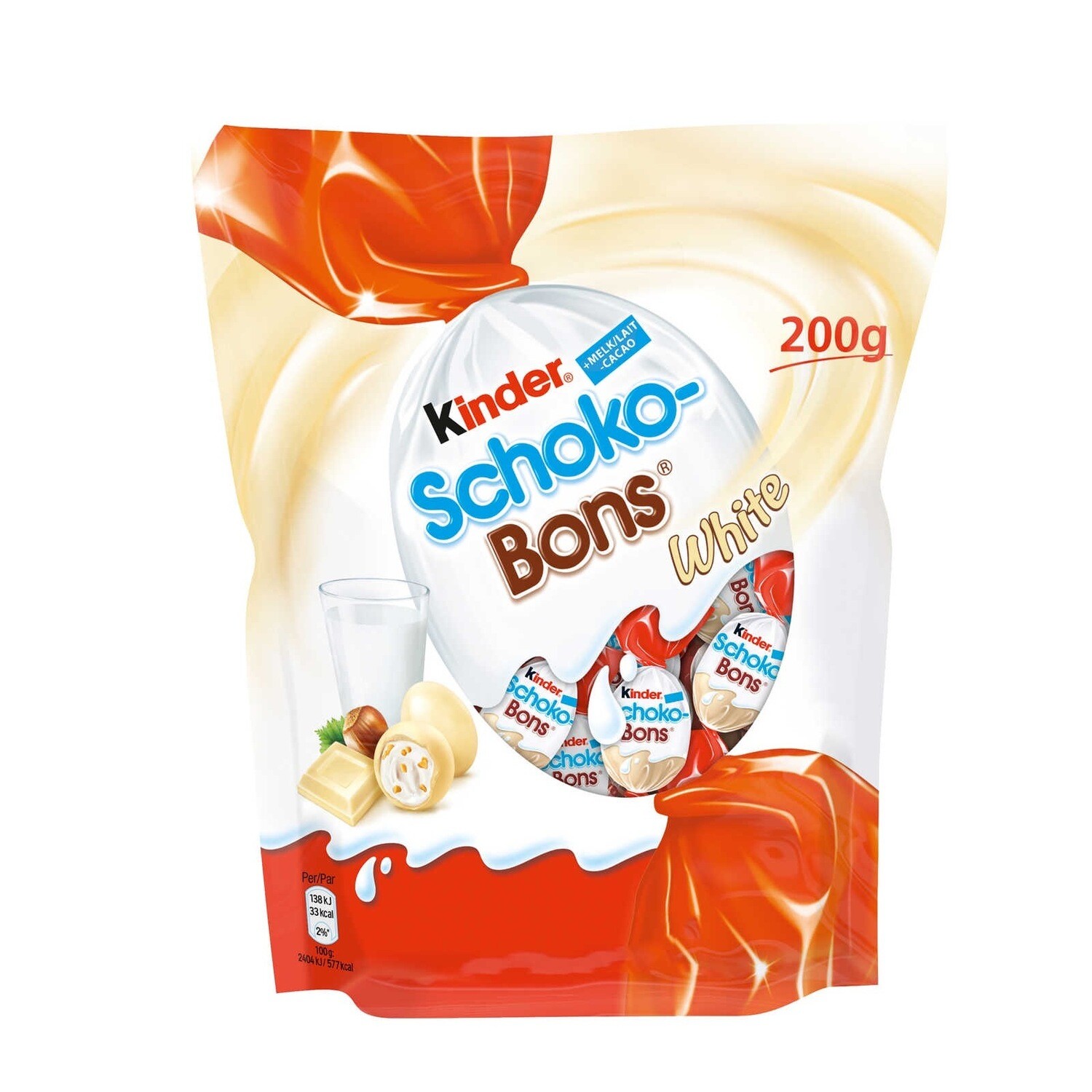 Kinder Schoko Bons White 200gr