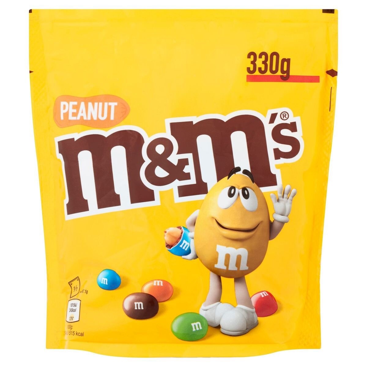 M&amp;M’s Peanut Pouch 330gr