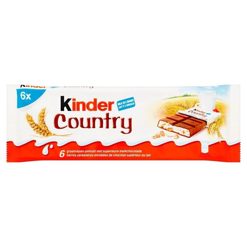 Kinder Country (Melk Chocolade En 5 Granen)