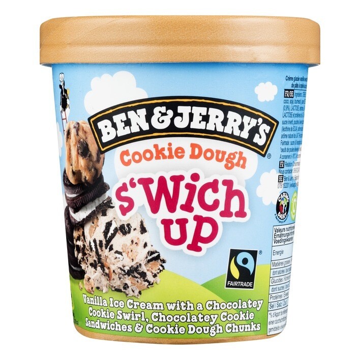 B&amp;J’s Switch UP