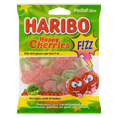 Haribo Happy Cherries (Gesuikerde)