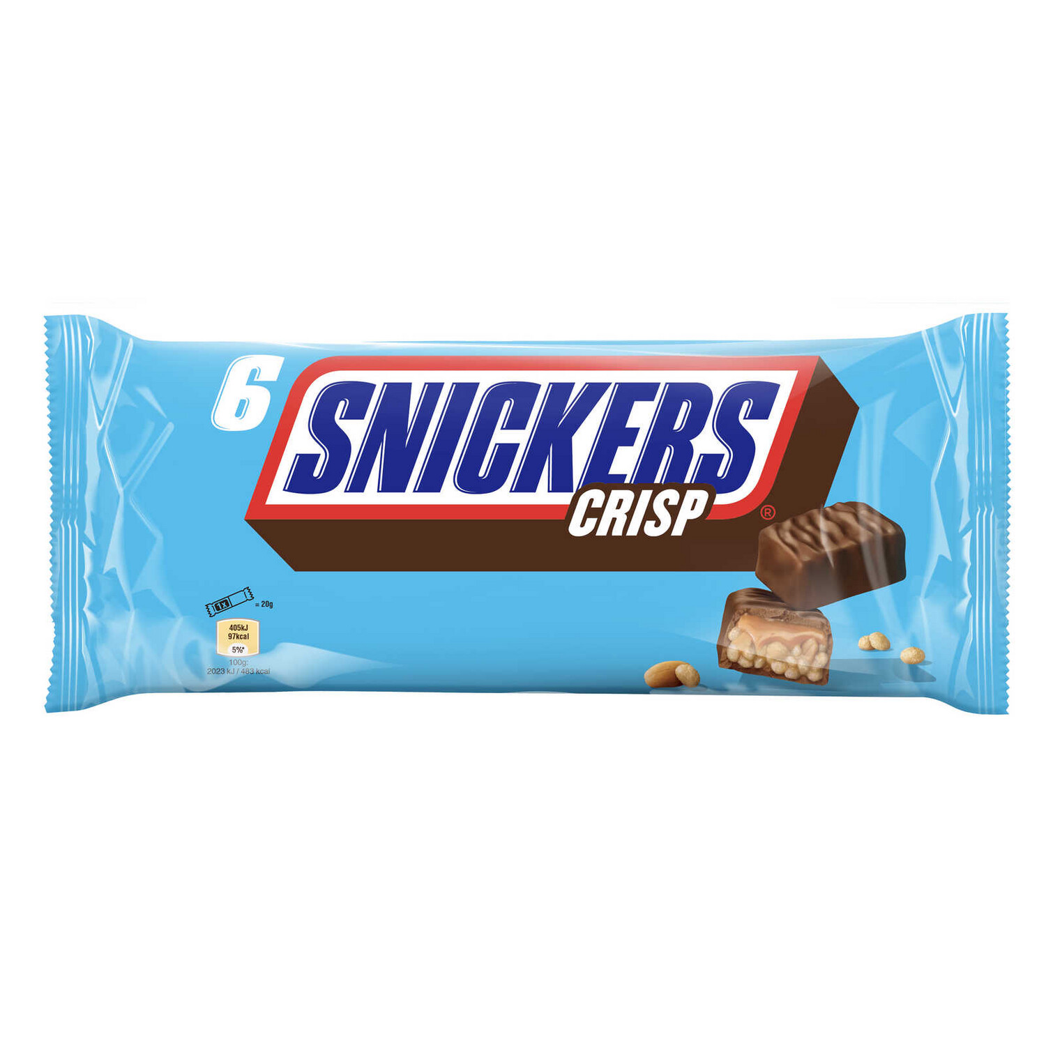 Snickers Crisp (6pack)