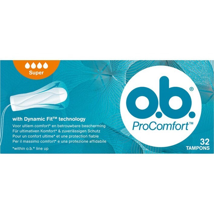 OB Procomfort Tampons 32 Stuks