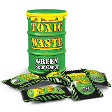 Toxic Waste Drum (Green Sour Candy)