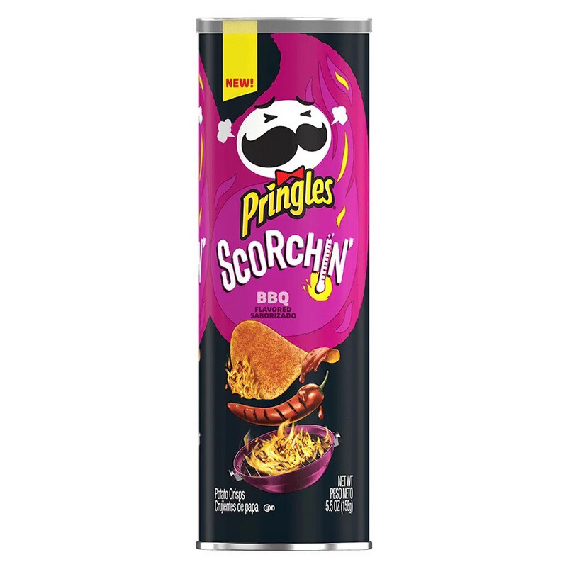 Pringles Scorchin Bbq