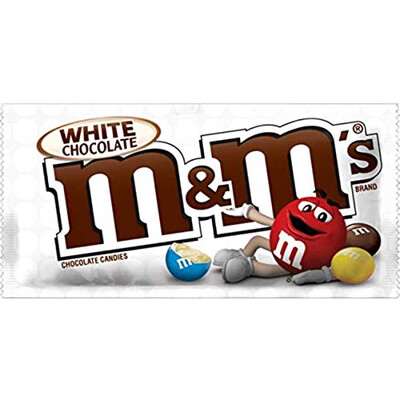 M&amp;M’s White Chocolate 45gr